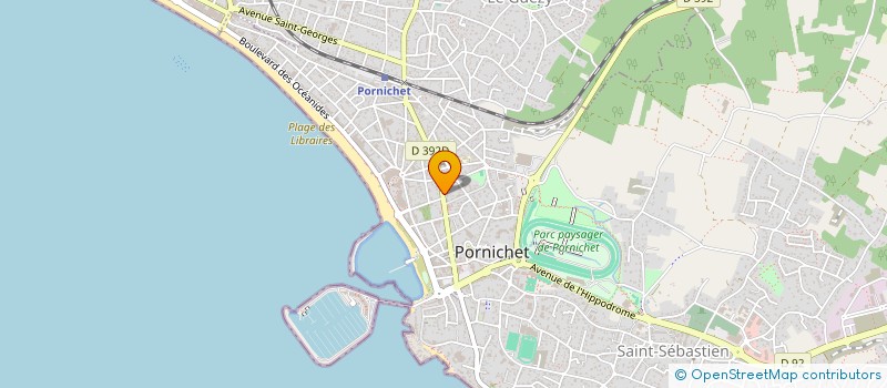 localisation de l'entreprise SCI LA RIVIERE BLANCHE à PORNICHET