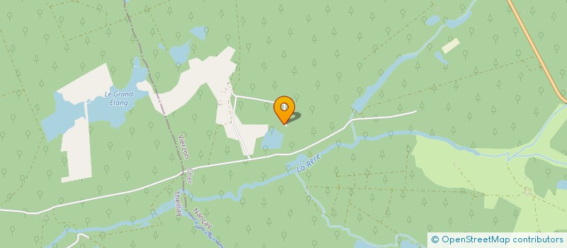 localisation de l'entreprise SCI LA RIZETTE  NANCAY