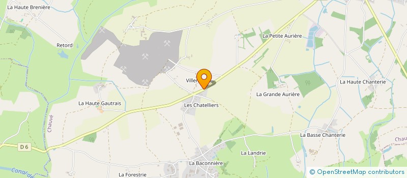 localisation de l'entreprise SCI LA ROBINIERE  SAINT-PERE-EN-RETZ