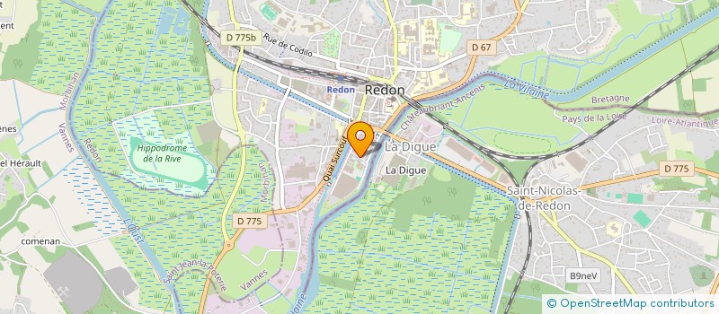 localisation de l'entreprise SCI LA ROCHE  BAINS-SUR-OUST