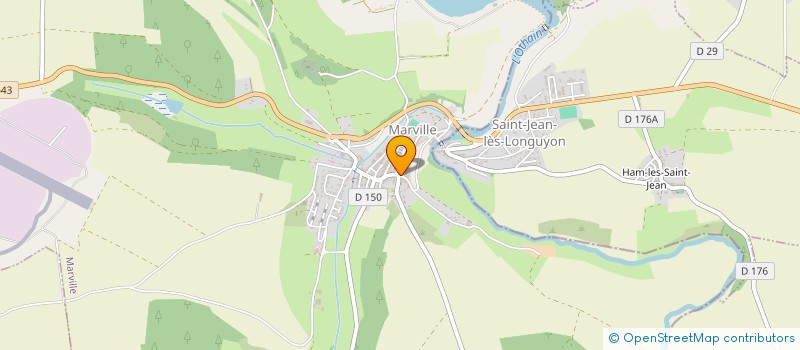 localisation de l'entreprise SCI LA ROCHE à MARVILLE