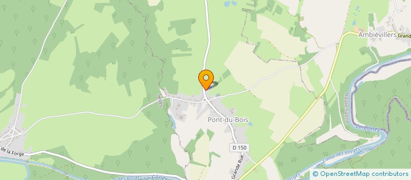 localisation de l'entreprise SCI LA ROCHE  POLAINCOURT-ET-CLAIREFONTAINE