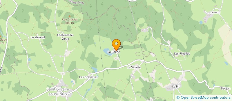localisation de l'entreprise SCI LA ROCHE à SAINT-SILVAIN-SOUS-TOULX