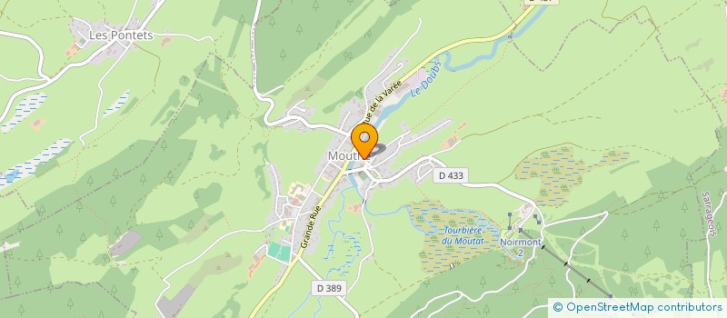 localisation de l'entreprise SCI LA ROCHE CHAMPION  CHAPELLE-DES-BOIS