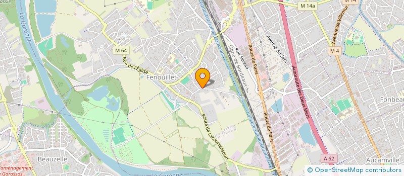 localisation de l'entreprise SCI LA ROCHEFOUCAULD à AUCAMVILLE