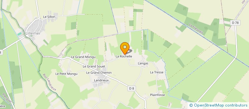 localisation de l'entreprise SCI LA ROCHELLE  ROZ-LANDRIEUX