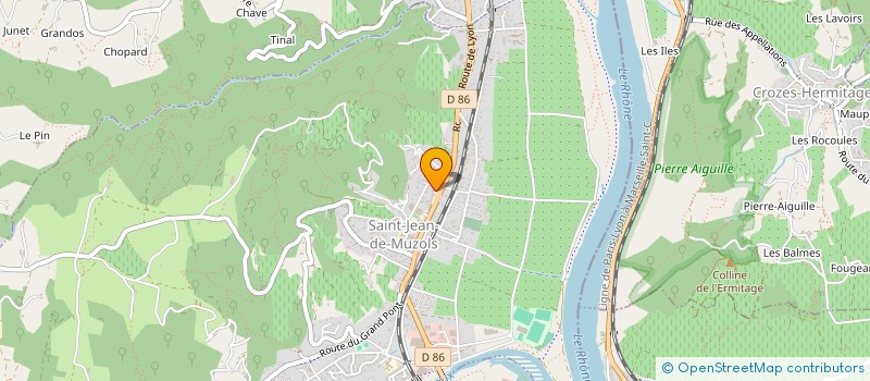 localisation de l'entreprise SCI LA ROCHETTE  SAINT-JEAN-DE-MUZOLS