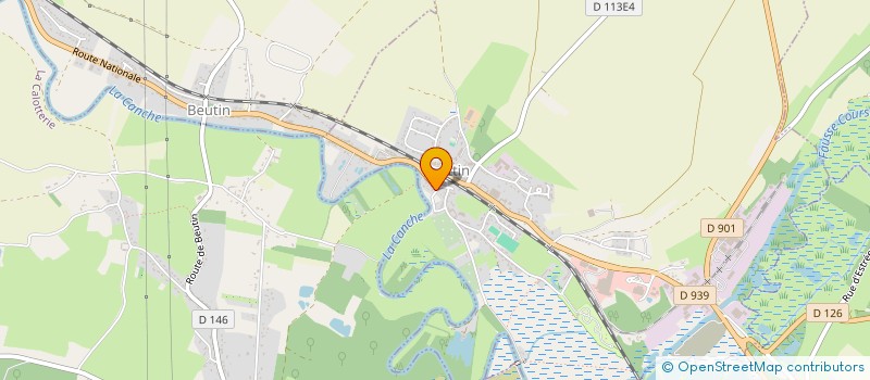 localisation de l'entreprise SCI LA RODIERE  ATTIN