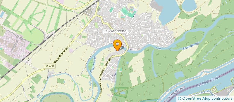 localisation de l'entreprise SCI LA ROMA  LA WANTZENAU