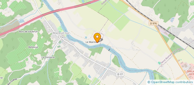 localisation de l'entreprise SCI LA ROMAINE  THESEE