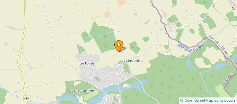 localisation de l'entreprise SCI LA ROMAINE à COURTENAY