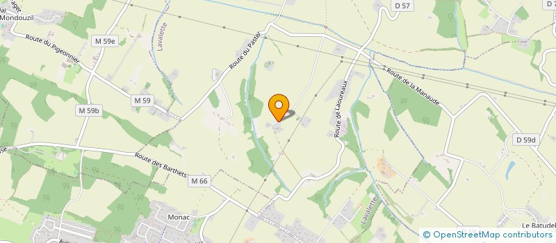 localisation de l'entreprise SCI LA ROMANA  LAVALETTE