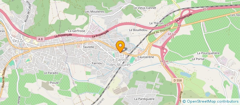 localisation de l'entreprise SCI LA ROMARINE  FLASSANS-SUR-ISSOLE