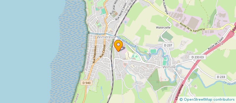 localisation de l'entreprise SCI LA RONVILLE  WIERRE-EFFROY