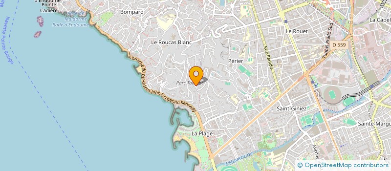 localisation de l'entreprise SCI LA ROQUE DELOS à MARSEILLE