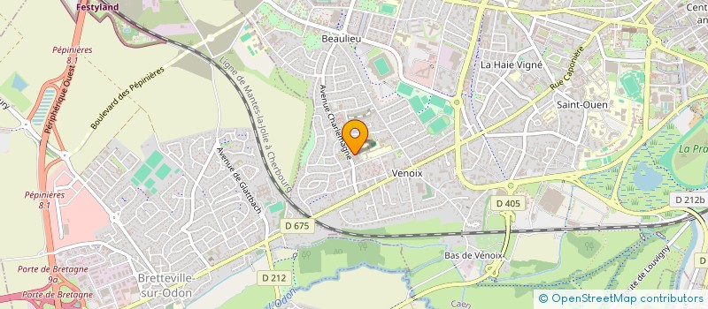 localisation de l'entreprise SCI LA ROQUETTE à CAEN