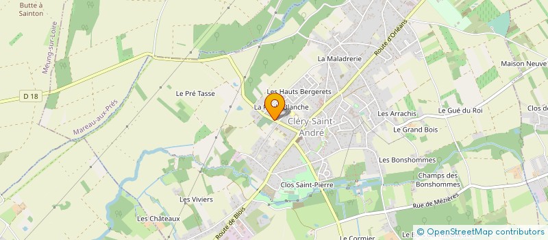 localisation de l'entreprise SCI LA ROSACE à DRY