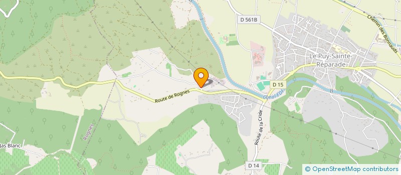 localisation de l'entreprise SCI LA ROSCANA  LE PUY-SAINTE-REPARADE