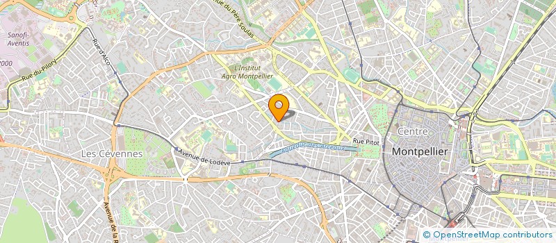 localisation de l'entreprise SCI LA ROSE à MONTPELLIER