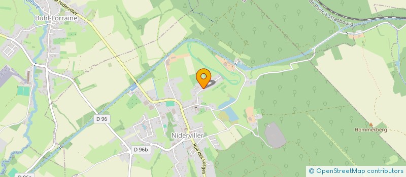 localisation de l'entreprise SCI LA ROSE  NIDERVILLER