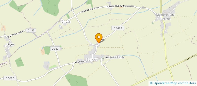 localisation de l'entreprise SCI LA ROSE à DANGEAU