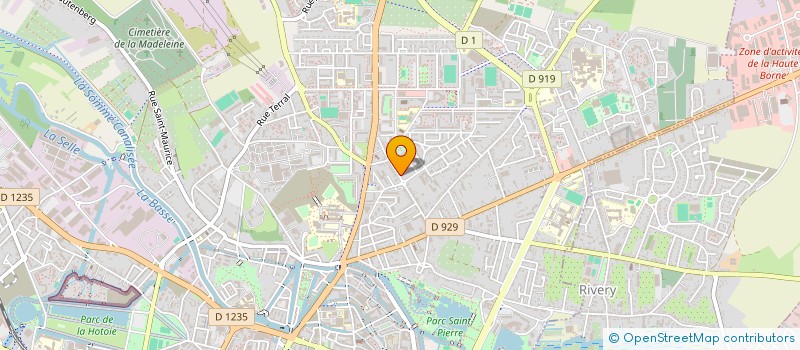 localisation de l'entreprise SCI LA ROSE ANDRE à AMIENS