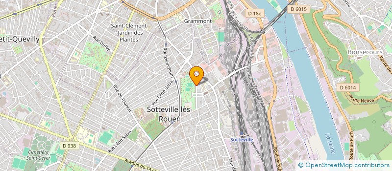 localisation de l'entreprise SCI LA ROSE D'ANJOU à SOTTEVILLE-LES-ROUEN