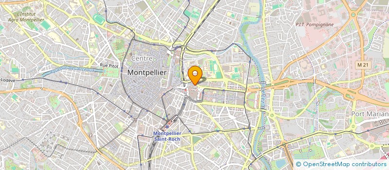 localisation de l'entreprise SCI LA ROSE DES SABLES à MONTPELLIER