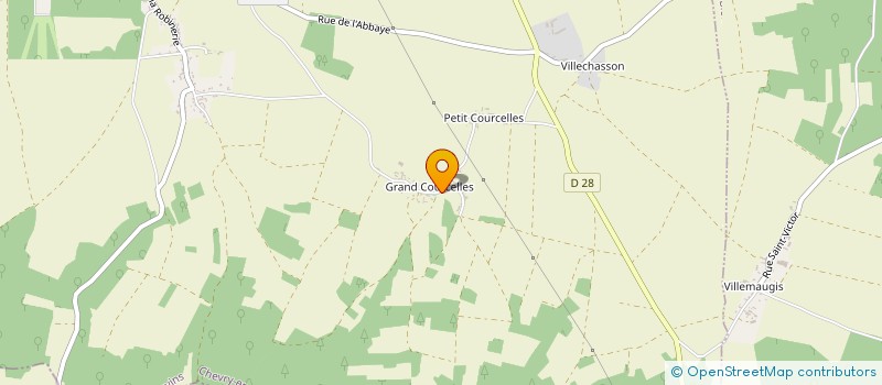 localisation de l'entreprise SCI LA ROSE DES SABLES  CHEVRY-EN-SEREINE