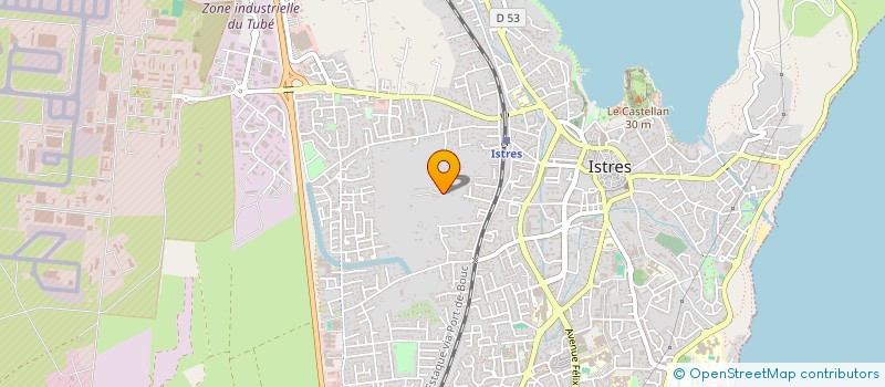 localisation de l'entreprise SCI LA ROSE DES SABLES  ISTRES