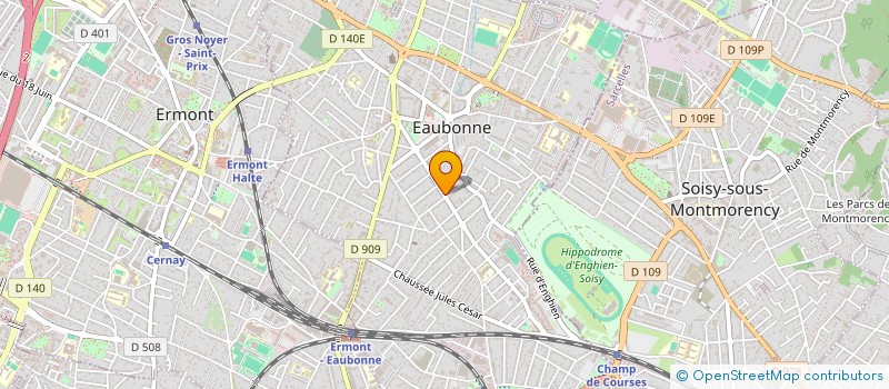localisation de l'entreprise SCI LA ROSE DES VENTS à EAUBONNE