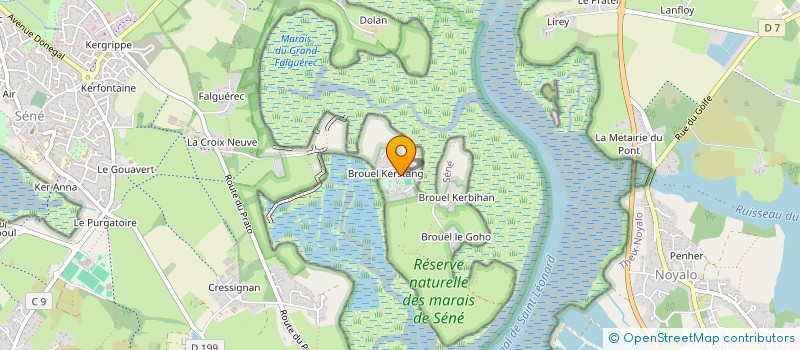 localisation de l'entreprise SCI LA ROSE DES VENTS à SENE