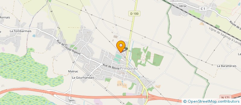 localisation de l'entreprise SCI LA ROSE DU DON  LAVAU-SUR-LOIRE