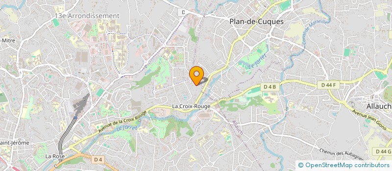 localisation de l'entreprise SCI LA ROSE MIRABEL à MARSEILLE