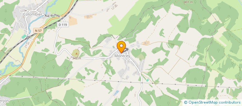 localisation de l'entreprise SCI LA ROSE VUILSARDE  COMBERJON