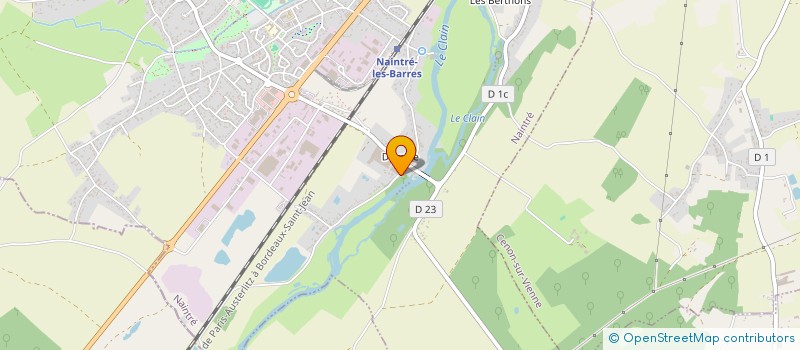 localisation de l'entreprise SCI LA ROSEE DU MATIN  NAINTRE