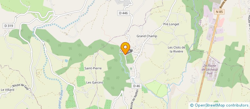 localisation de l'entreprise SCI LA ROSELIERE à GAP