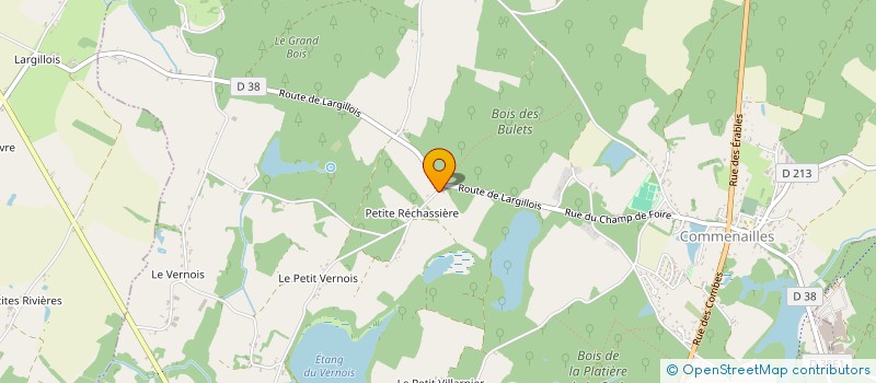 localisation de l'entreprise SCI LA ROSELIERE  ARLAY