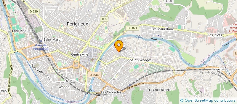 localisation de l'entreprise SCI LA ROSERAIE à PERIGUEUX