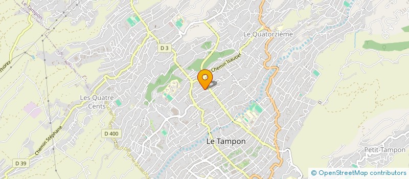 localisation de l'entreprise SCI LA ROSERAIE à LE TAMPON