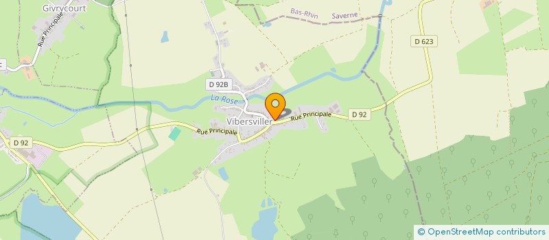 localisation de l'entreprise SCI LA ROSERAIE  MONTDIDIER