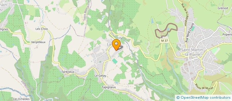 localisation de l'entreprise SCI LA ROSIERE  GENILAC