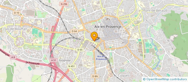 localisation de l'entreprise SCI LA ROTONDE à AIX-EN-PROVENCE