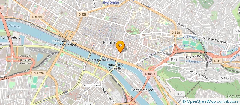 localisation de l'entreprise SCI LA ROUENNAISE IMMOBILIERE à ROUEN