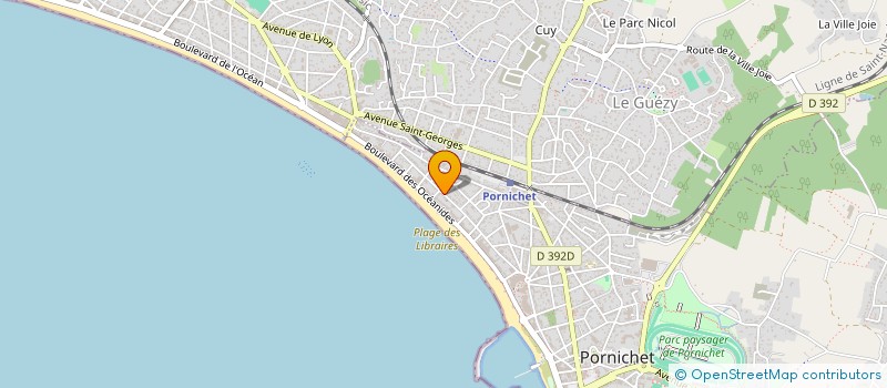 localisation de l'entreprise SCI LA ROUSSELAIS à PORNICHET