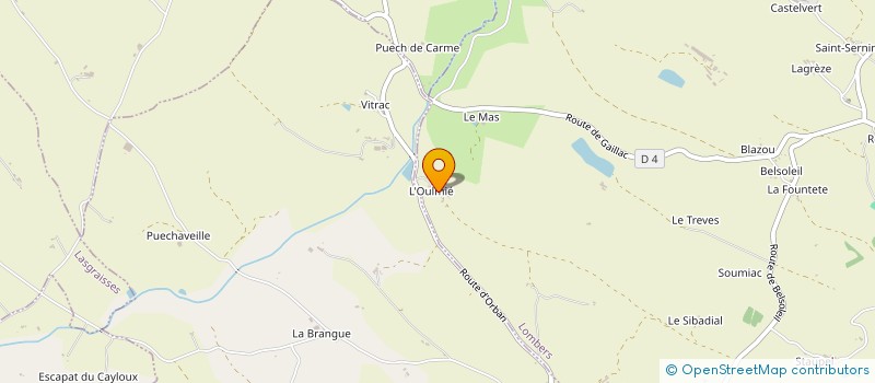 localisation de l'entreprise SCI LA ROUSSINIE  LAMILLARIE