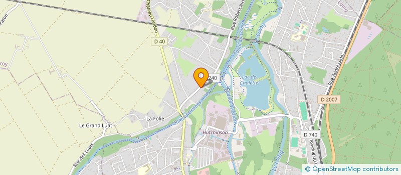 localisation de l'entreprise SCI LA ROUTE BRIARRES SUR ESSONNE  CORQUILLEROY