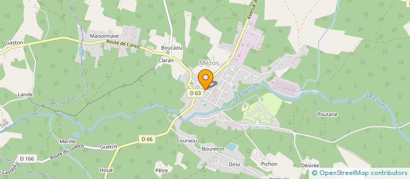 localisation de l'entreprise SCI LA ROUTE DES LACS  SAINT-JULIEN-EN-BORN