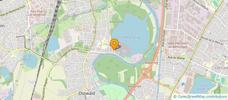 localisation de l'entreprise SCI LA ROYALE  OSTWALD