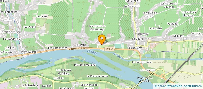 localisation de l'entreprise SCI LA ROYAUTE à VOUVRAY